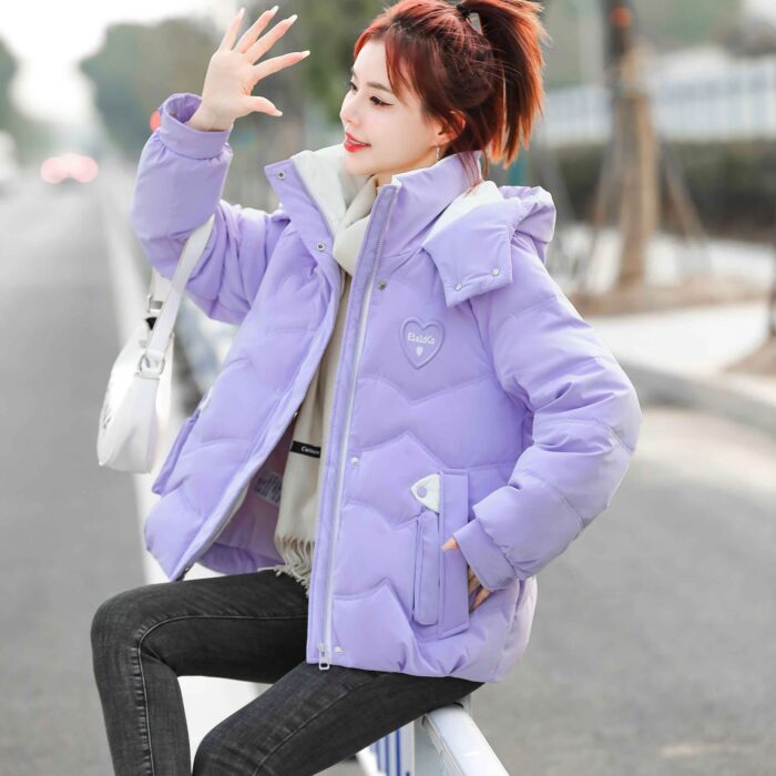 Warm Coat Versatile Fashion Korean Style Loose - Image 4