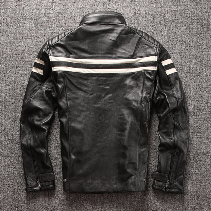 Motorcycle leather jacket - Image 2