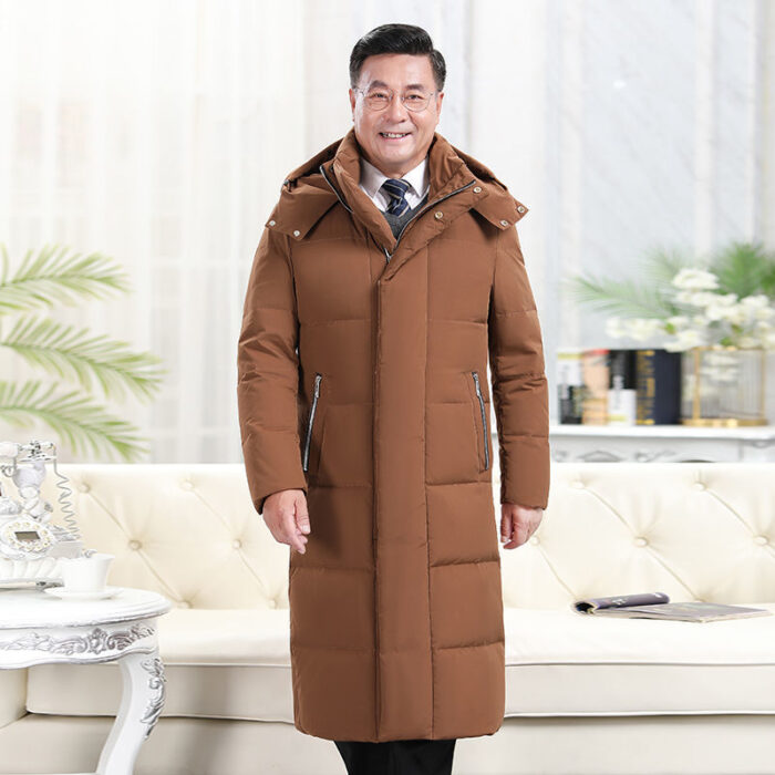 Winter Thickened Long Section Overknee Down Jacket Men - Image 5