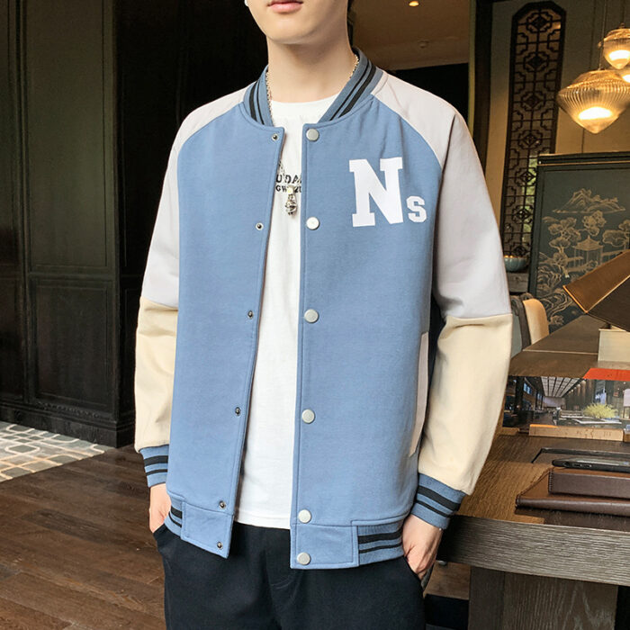 Men's Trendy Jacket Coat Baseball Uniform - Image 3