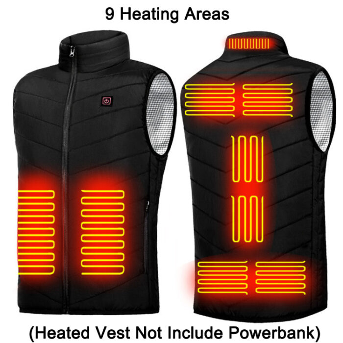 Winter USB Heating Jacket Men's And Women's Fashion Hunting Warm Clothing - Image 2