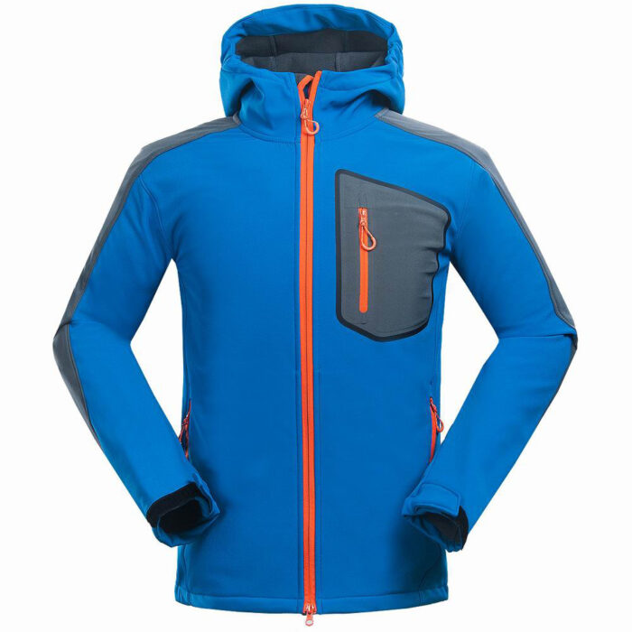 New Men's Outdoor Mountaineering And Leisure Sports Clothing Complex Soft Shell Jacket Jacket Jacket Jacket - Image 3