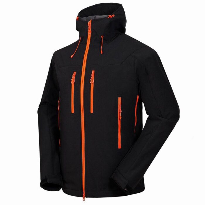 1652 new men outdoor mountaineering camping leisure sports complex soft shell jacket jacket wholesale price sales - Image 5