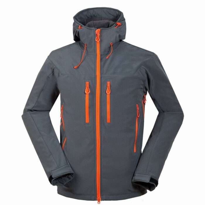 1652 new men outdoor mountaineering camping leisure sports complex soft shell jacket jacket wholesale price sales - Image 6