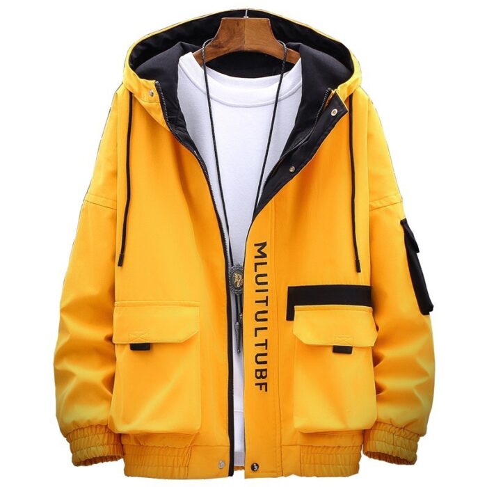 Men's Jackets Thickened Casual Coats Trendy Hooded Tops - Image 3