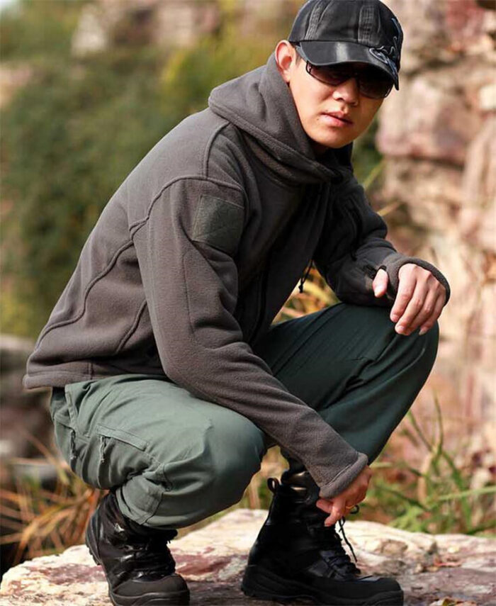 Men's tactical fleece fleece jacket - Image 6