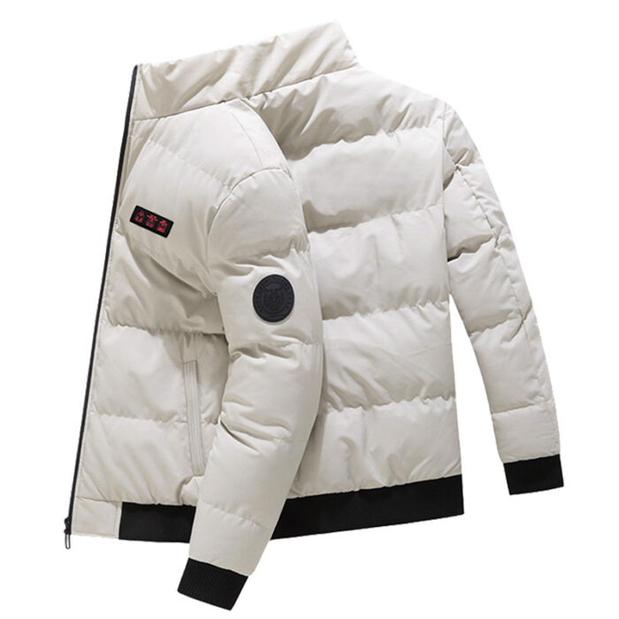 Outdoor Warm Heated Jacket Windproof Cotton Padded Clothes USB Heating Winter Keep Warm - Image 3