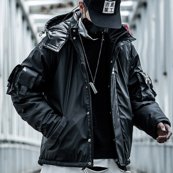 Winter Jacket Men Hooded Coats - Image 3