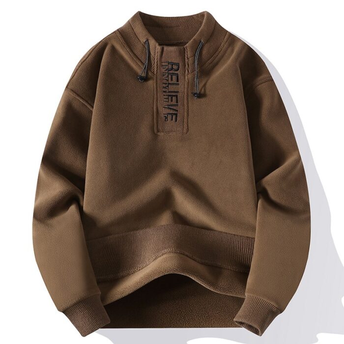 Round Neck Sweater Men's And Women's Long Sleeves Couple Autumn Top - Image 6