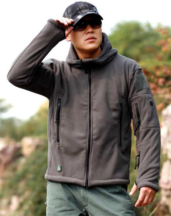 Men's tactical fleece fleece jacket - Image 3