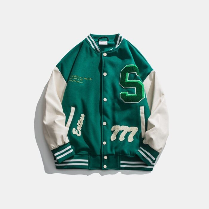 New Style Baseball Uniform Men's And Women's Jackets Couple Jackets - Image 4