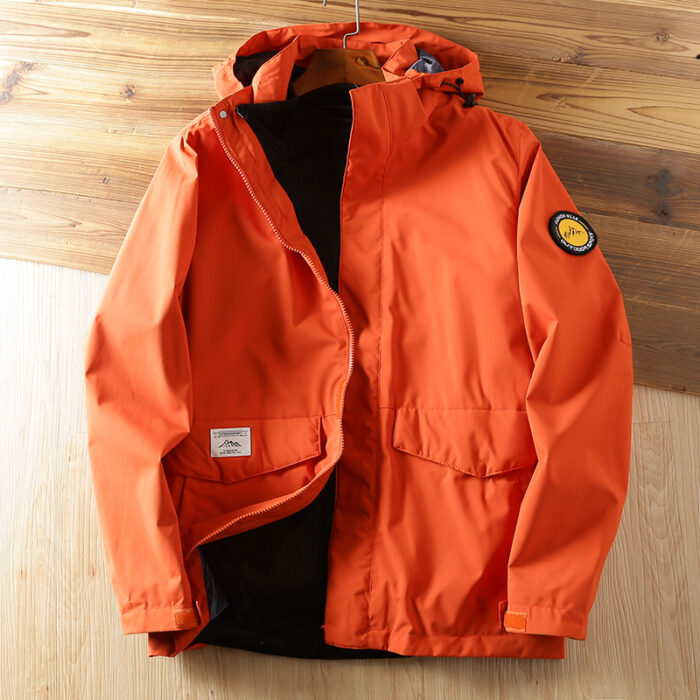 Windproof Outdoor Mountaineering Jacket Men Jacket - Image 5