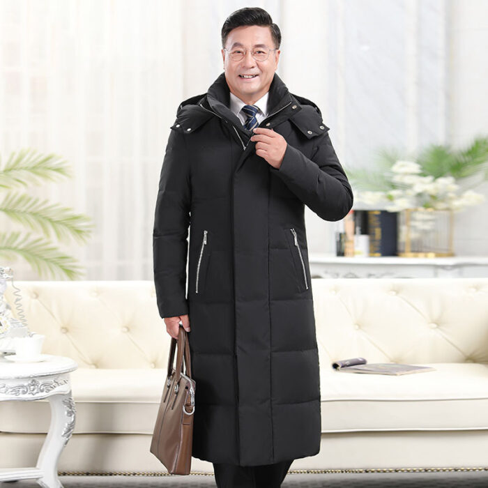 Winter Thickened Long Section Overknee Down Jacket Men - Image 2