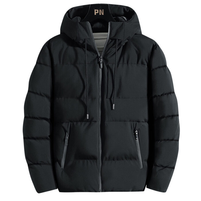 New Casual Hooded Thick Warm Down Padded Jacket - Image 7