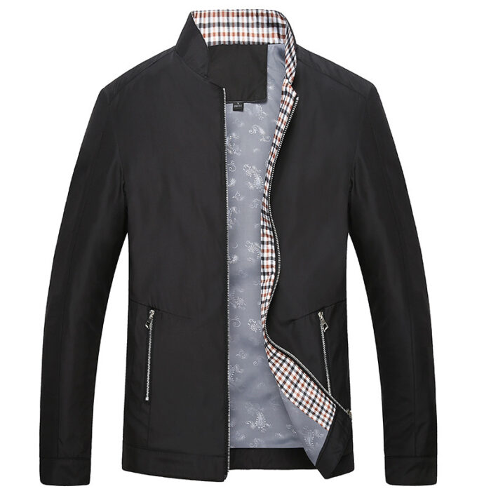 Winter Thick Business Casual Stand Collar Jacket - Image 5