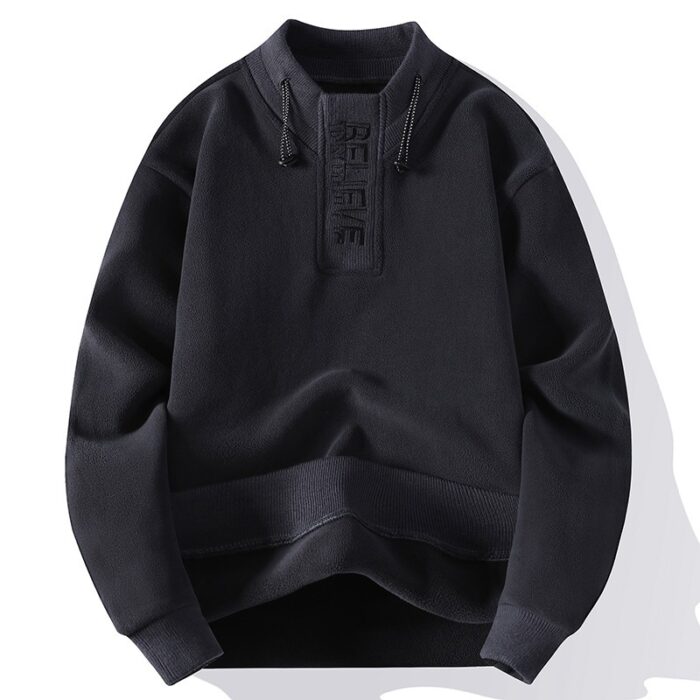 Round Neck Sweater Men's And Women's Long Sleeves Couple Autumn Top - Image 5