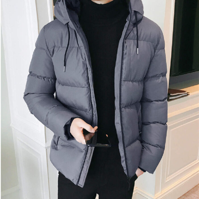 Casual Versatile Cotton Coat Men - Image 9